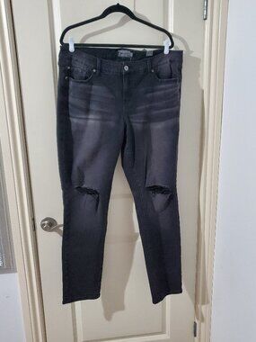 NWT Washed Black Straight Leg Torrid Jeans Size 18 Tall